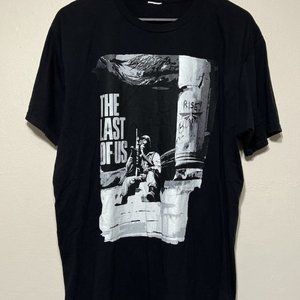 The Last Of Us 2017 Video Game Promo t Shirt Black Size l